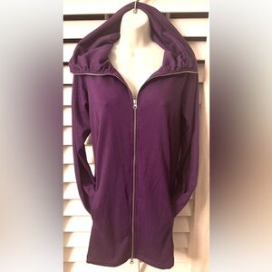 🌼SPORT SAVVY🌼 DUEL FULL ZIP IN & OUTSIDE POCKETS SPREAD RUCHED COLLAR CARDIGAN